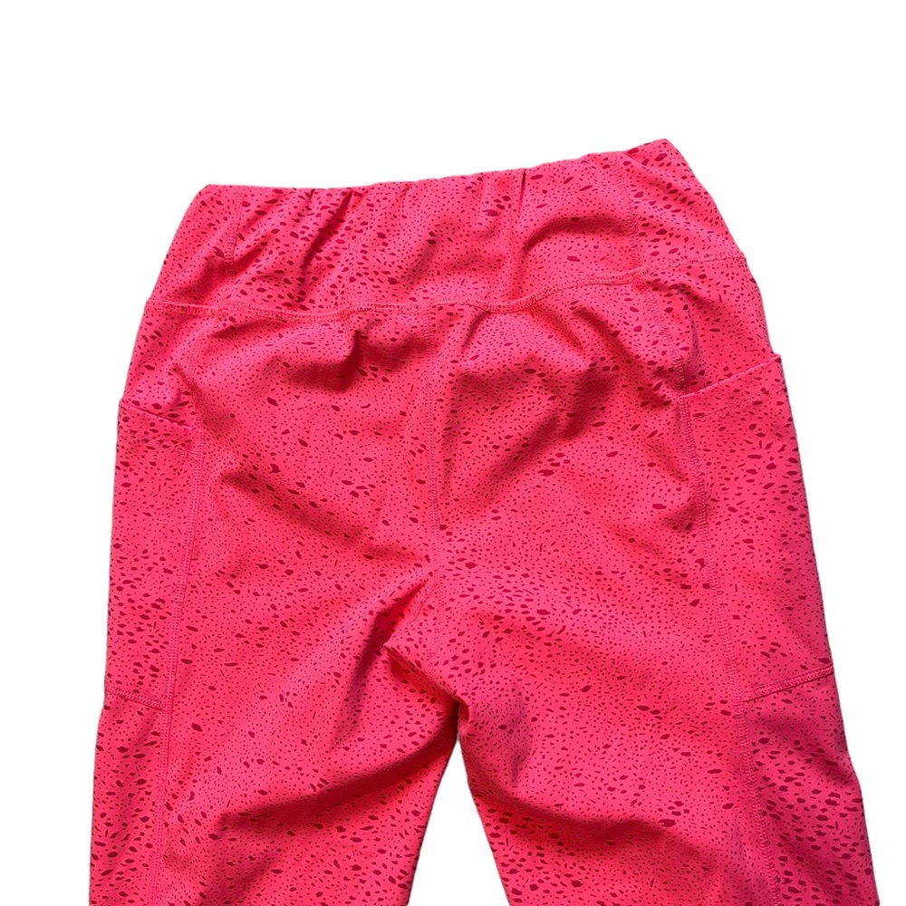 Oiselle Bright Pink Pocket Jogger Tights, Sz 6 - Picture 9 of 11